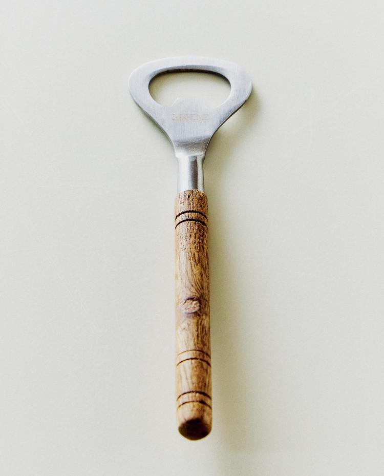 WOODEN BOTTLE OPENER