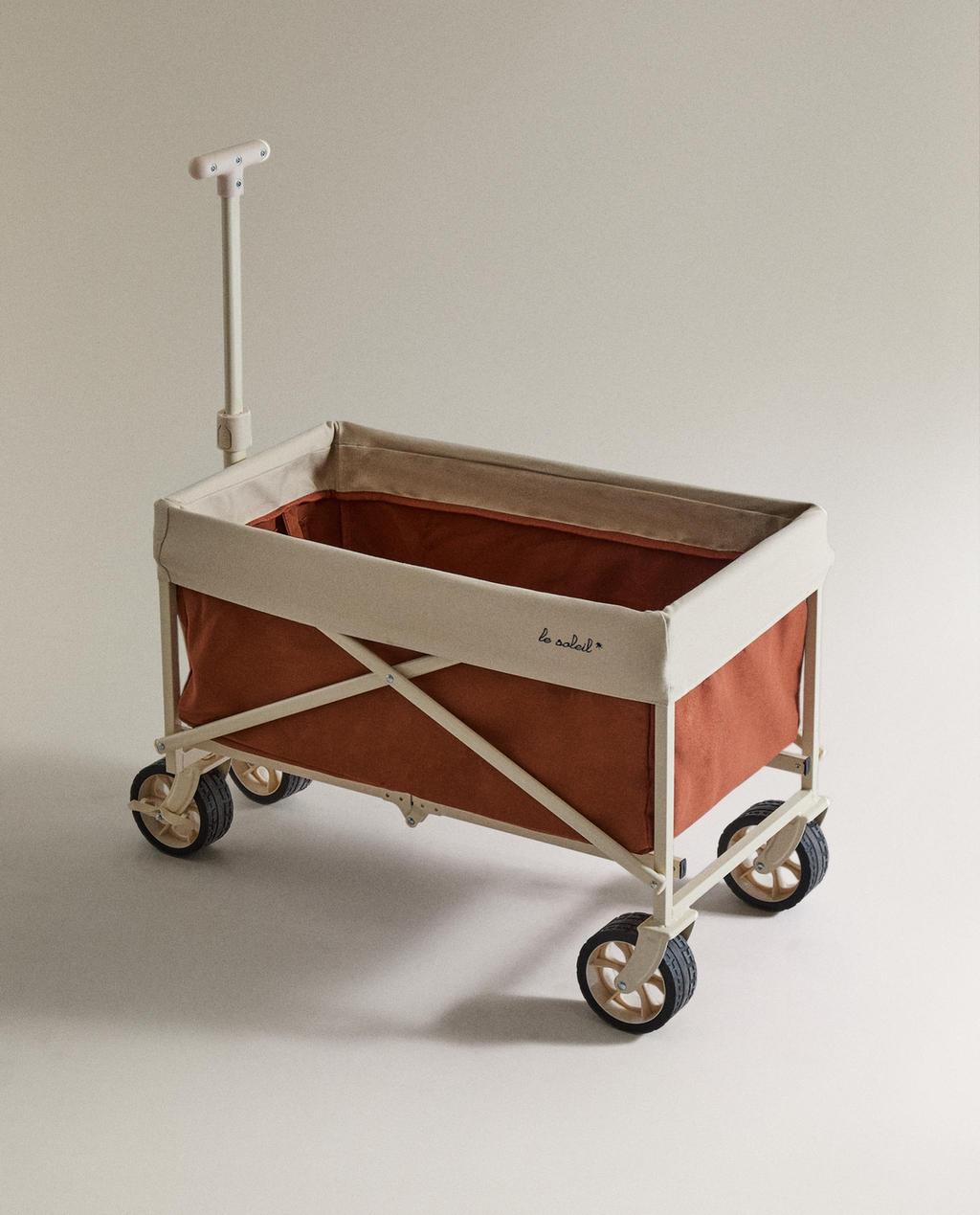 CHARIOT PLIANT PLAGE COTON