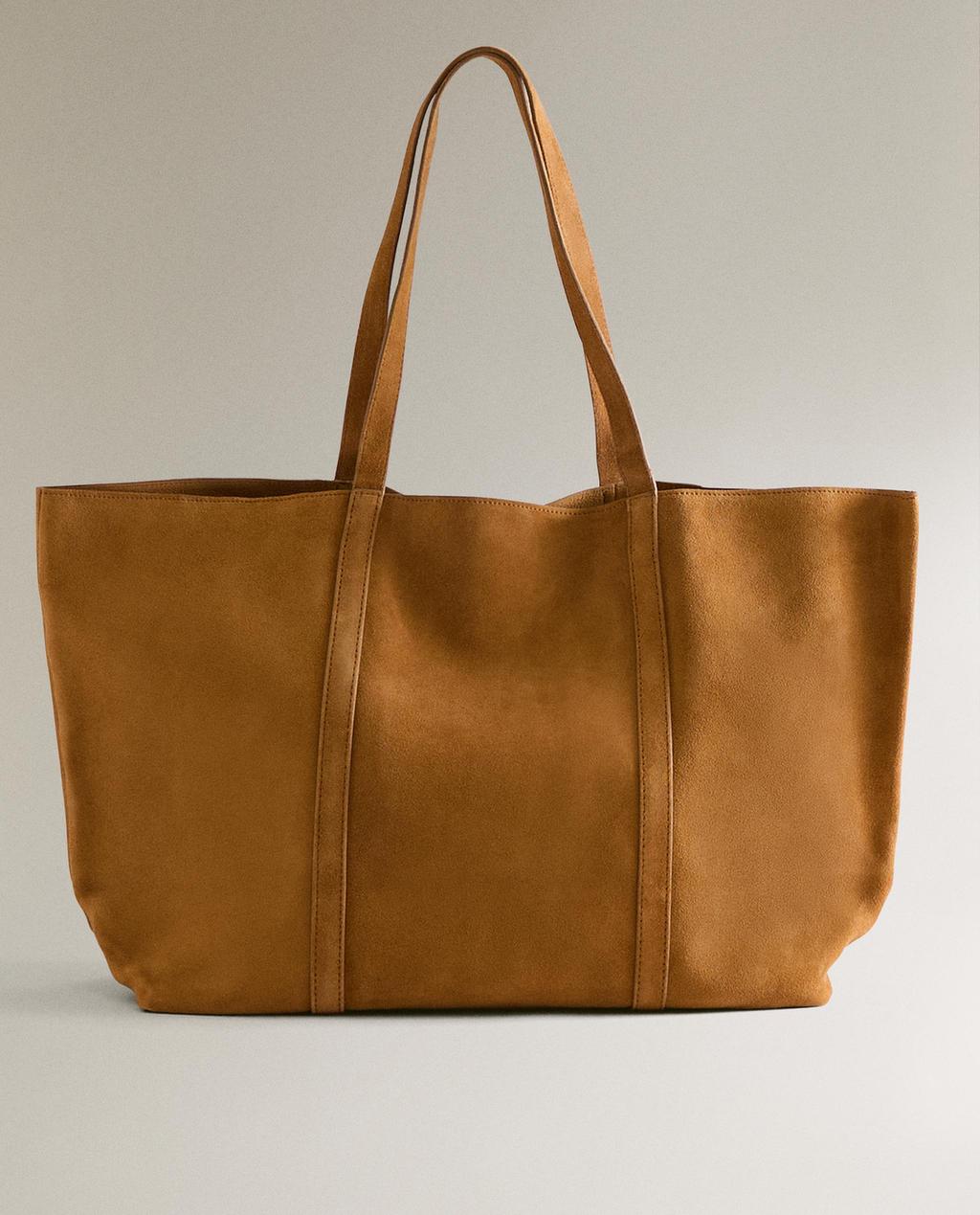 BOLSO SHOPPER REVERSIBLE PIEL SERRAJE