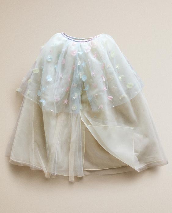 KIDS' SHINY CAPE COSTUME