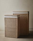 PANIER À LINGE AVEC TISSU INTÉRIEUR