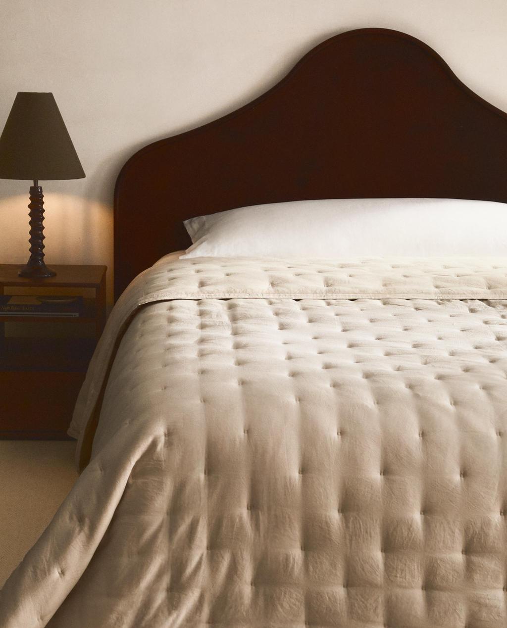 MICROFIBRE QUILTED BEDSPREAD