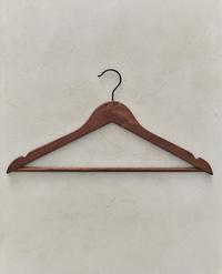 PACK OF WOODEN FINISH SHIRT HANGERS (PACK OF 2)