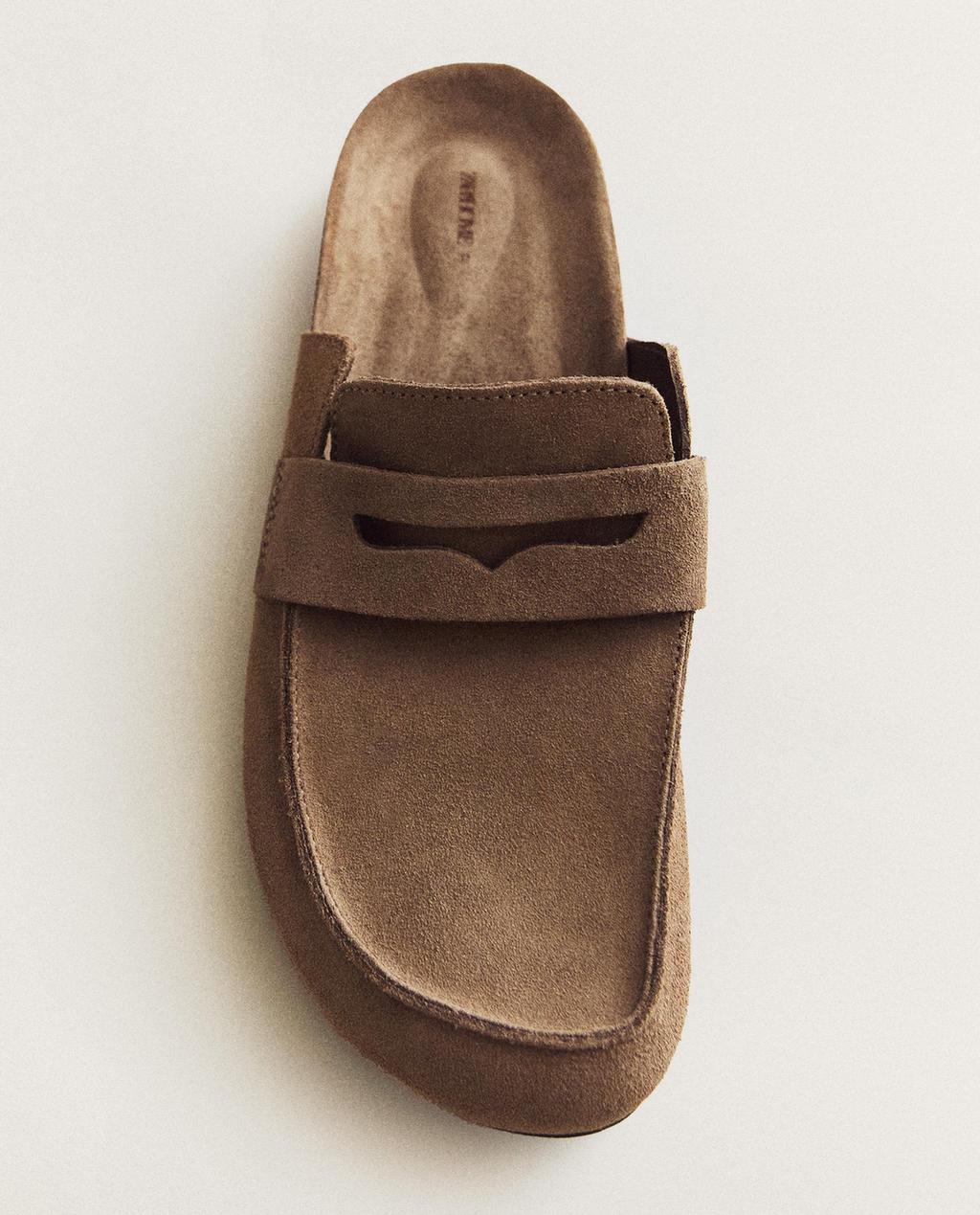 LEATHER EYE MASK CLOGS
