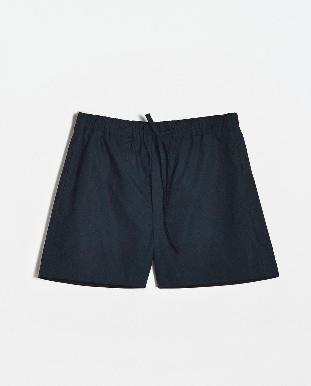 SHORT EN POPELINE DE COTON