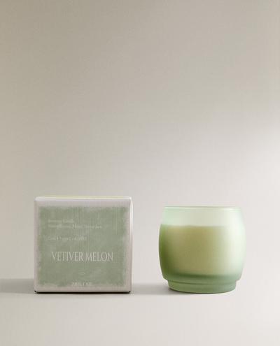 (230 G) VELA AROMÁTICA VETIVER MELON