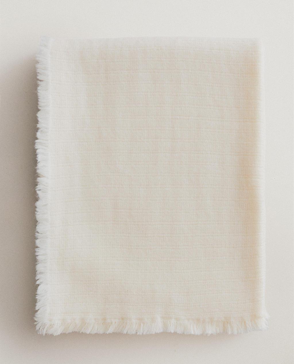 WOOL COTTON BLANKET