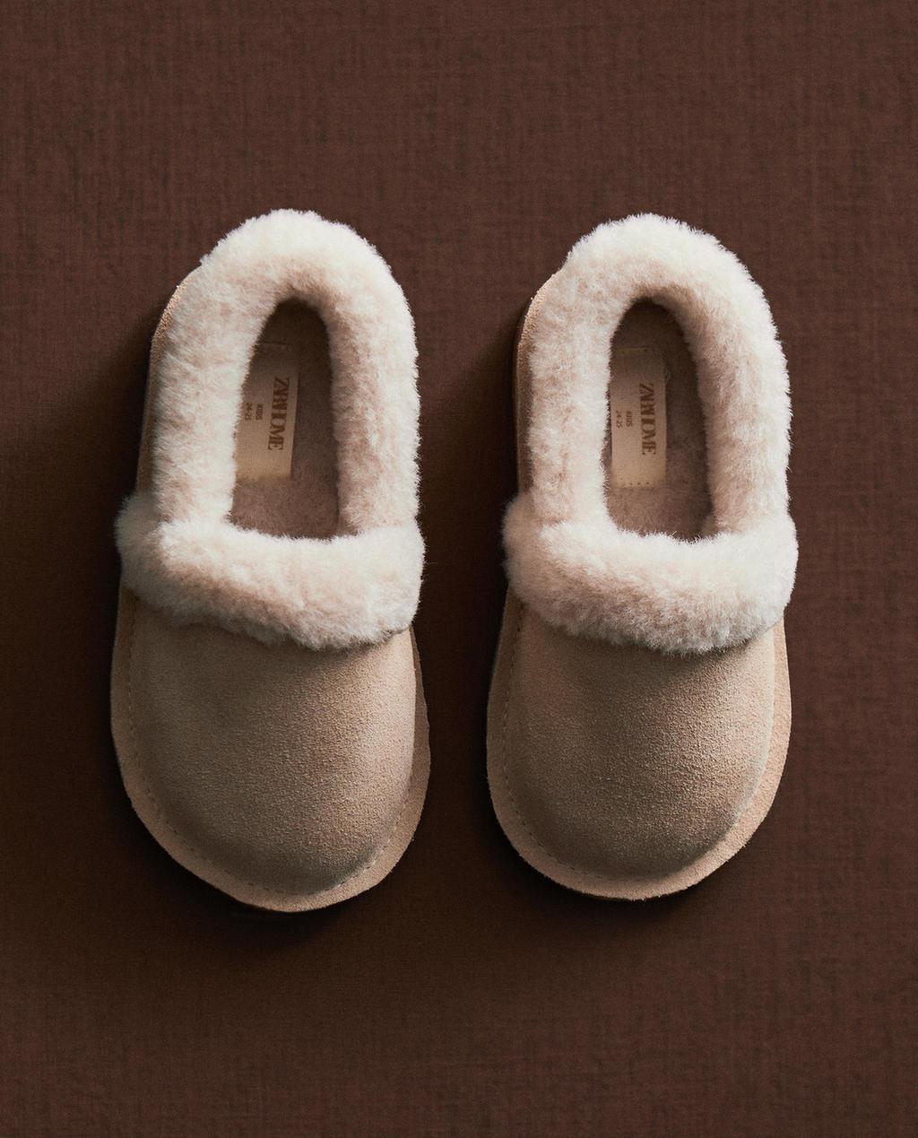 ZAPATILLA INFANTIL PIEL CÁLIDA
