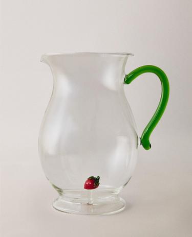 PICHET BOROSILICATE FRAISE