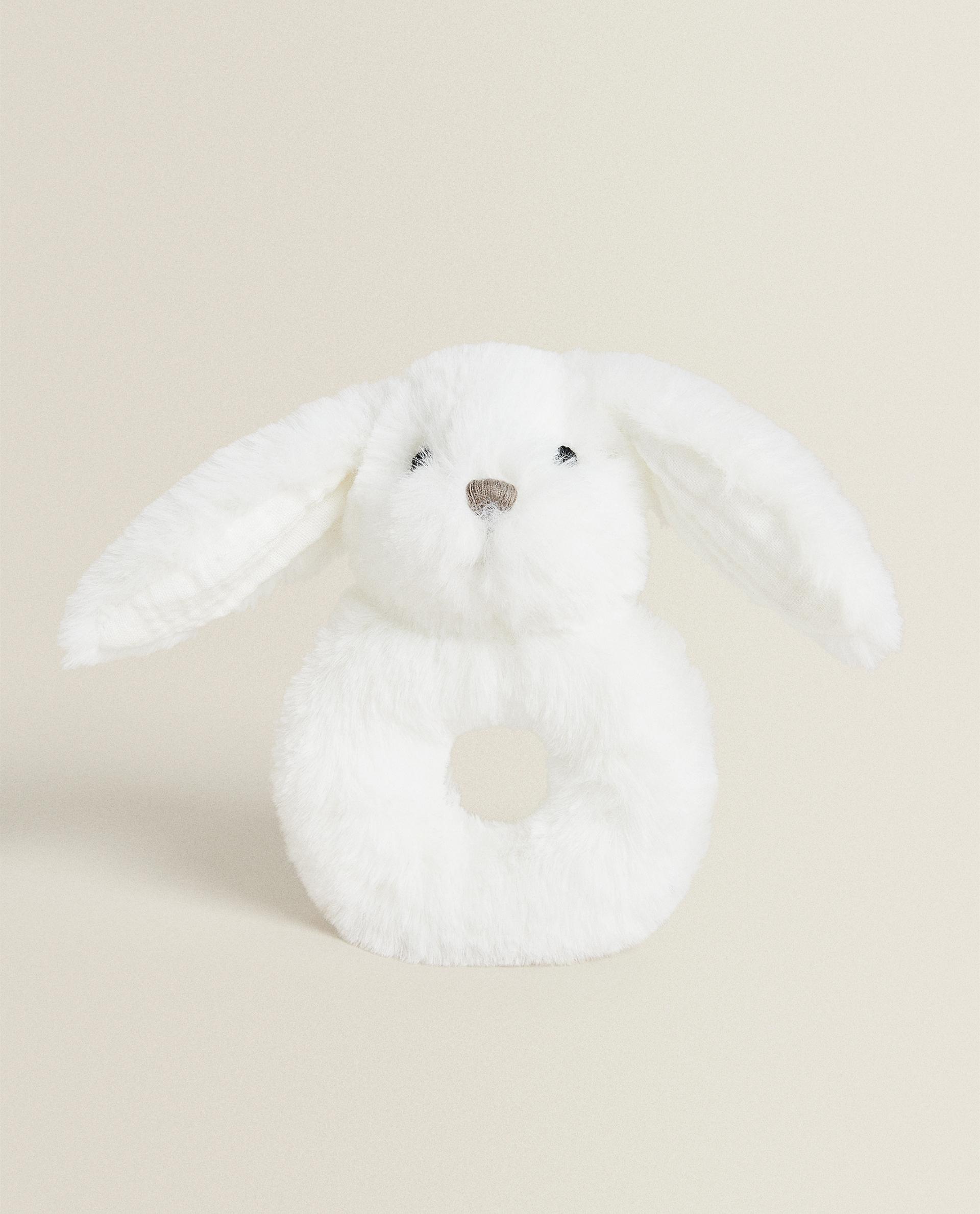 BABY RABBIT SOFT TOY RATTLE BABY RABBIT SOFT TOY RATTLE