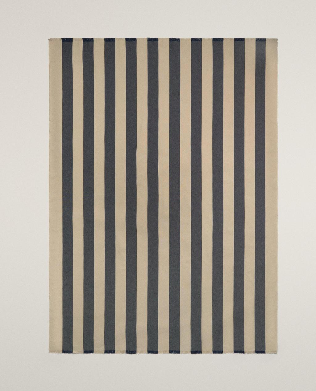MULTI-PURPOSE STRIPED BLANKET