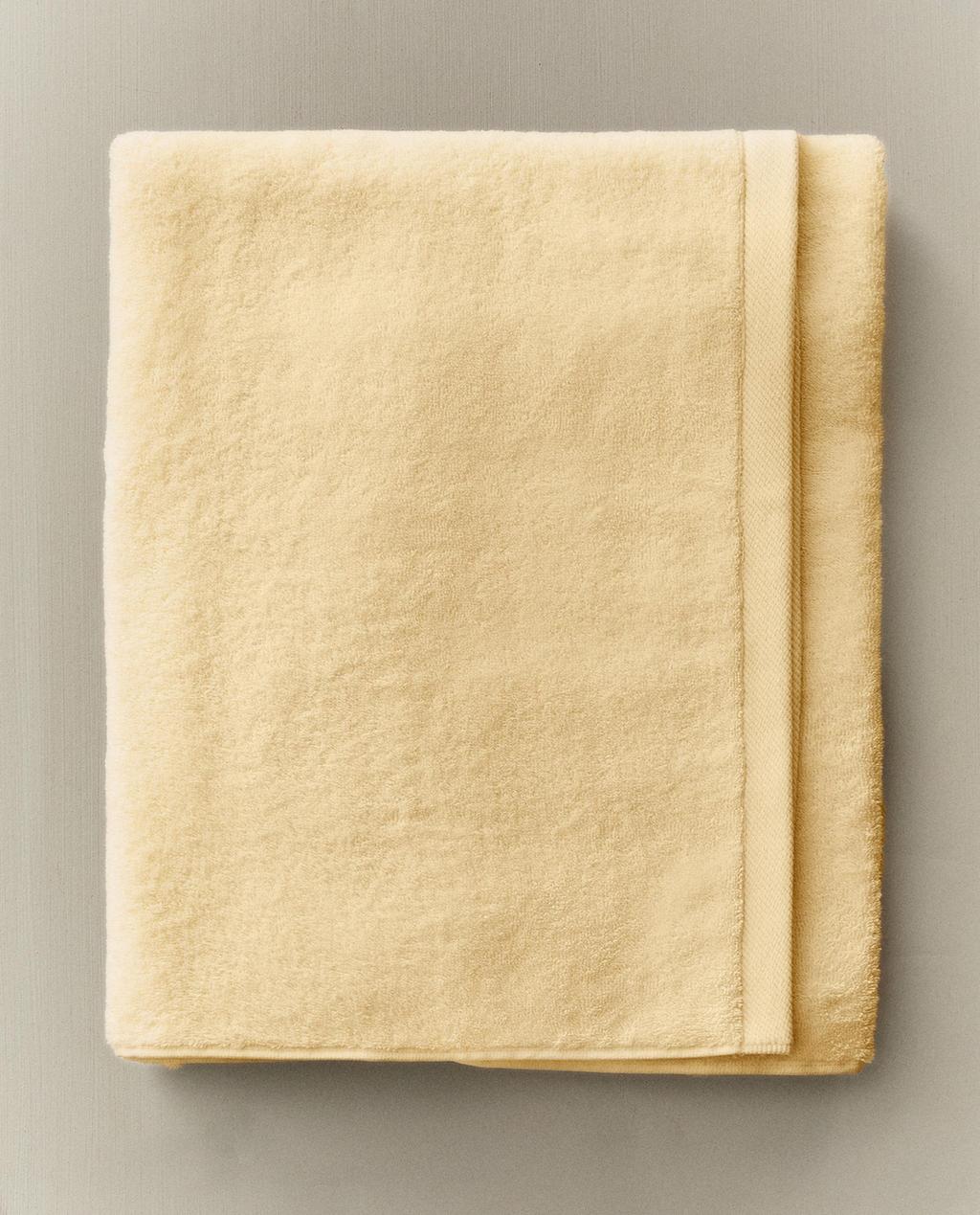 PLAIN COTTON TERRY BATH TOWEL (500 GXM²)