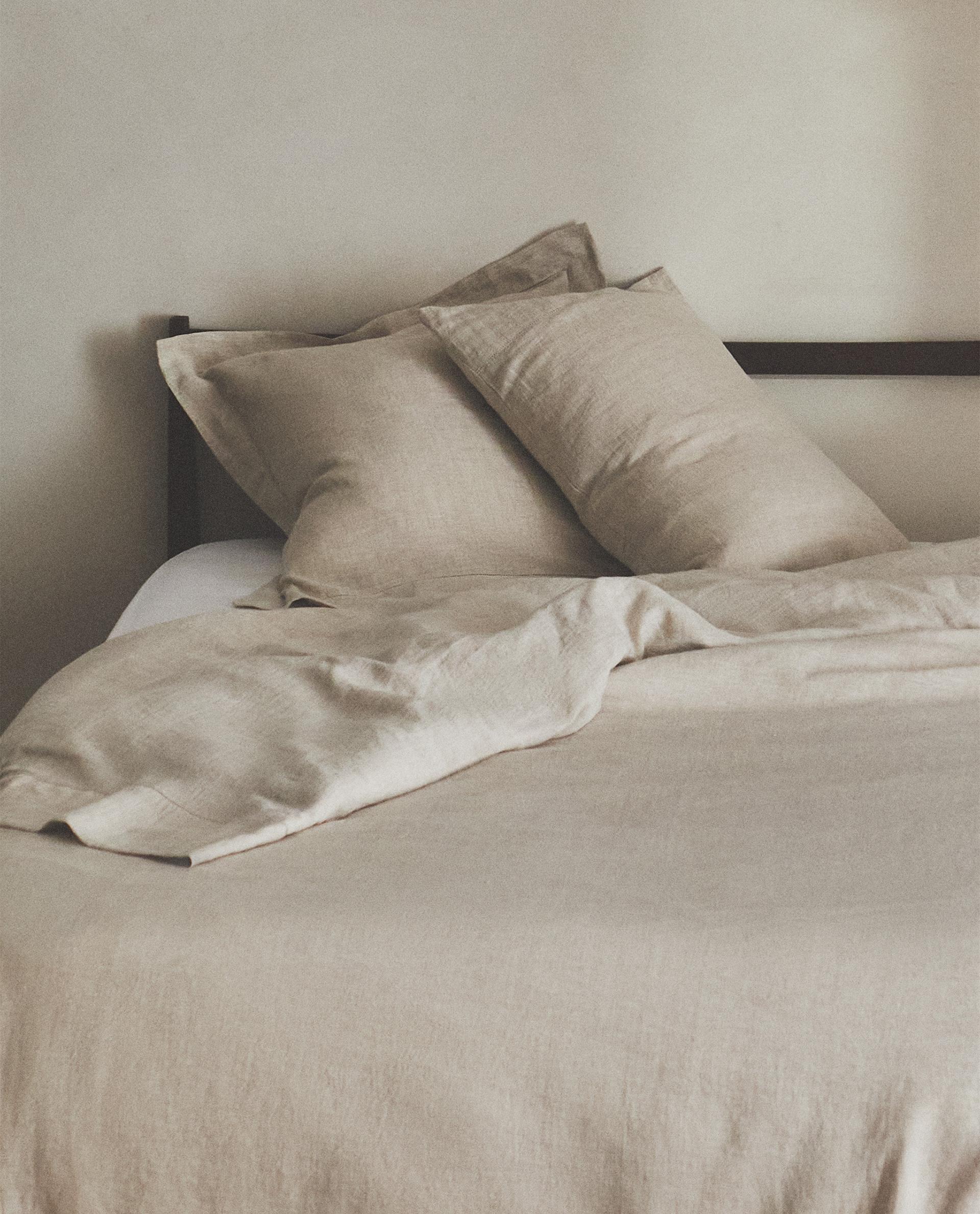 ザラホーム♪ HEMP DUVET COVER (175 GSM) | Zara Home United States of America