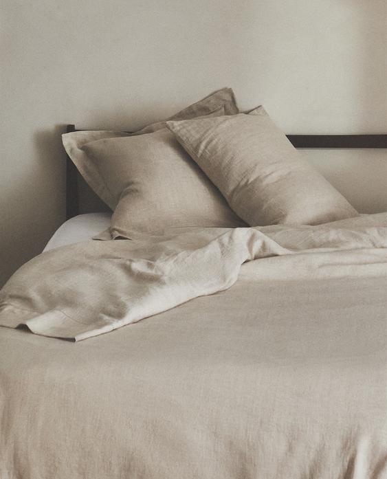 BETTBEZUG AUS HANF (175 G/M²)