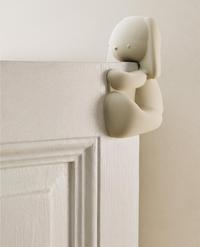 BUTOIR DE PORTE ENFANT LAPIN