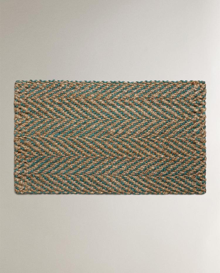 HERRINGBONE JUTE DOORMAT