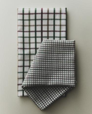 STRIPED TEA TOWEL PACK (PACK OF 2)