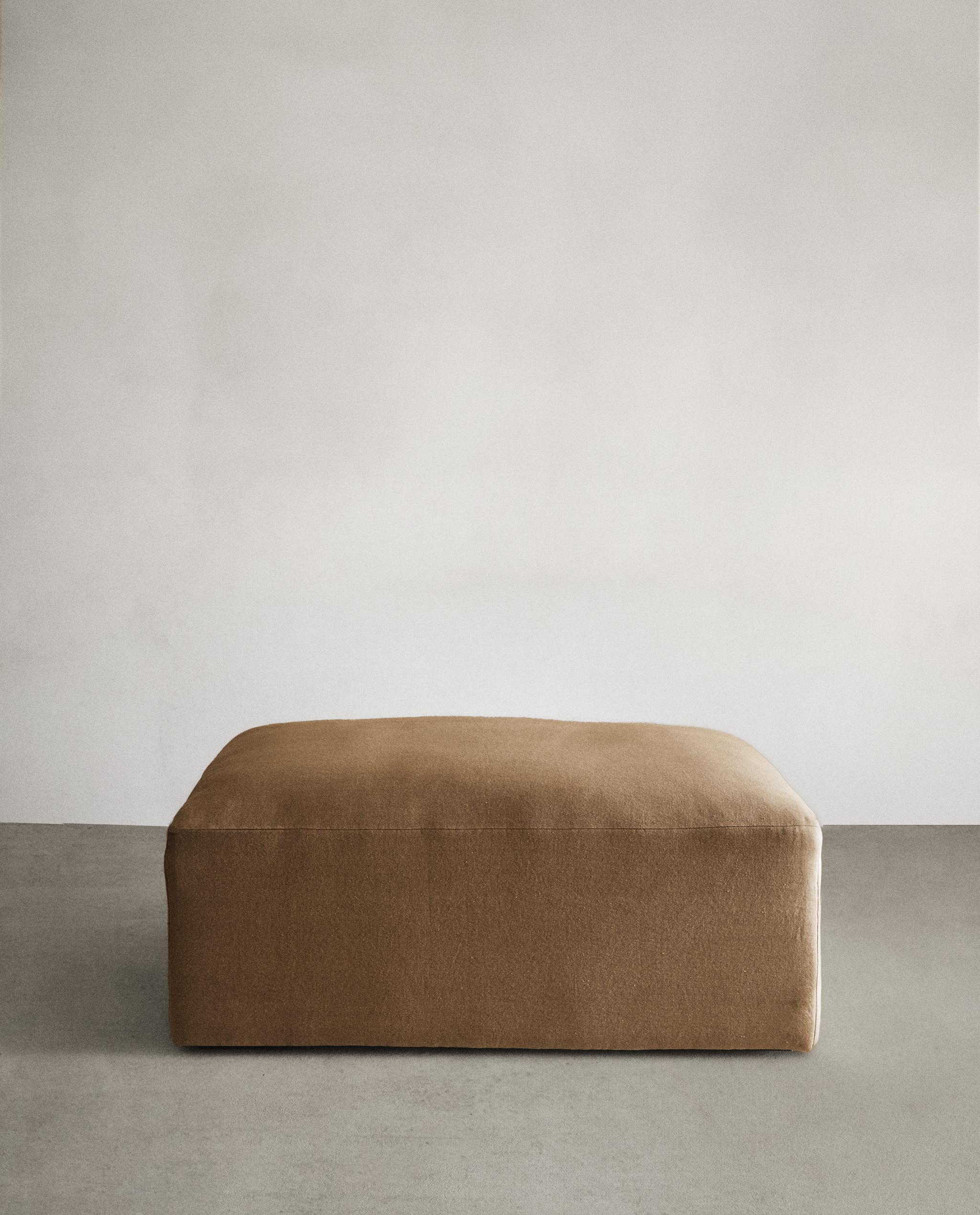 ウォッシュドリネン フロアクッション | Zara Home 日本/Japan