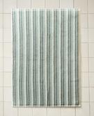 STRIPED COTTON BATH MAT