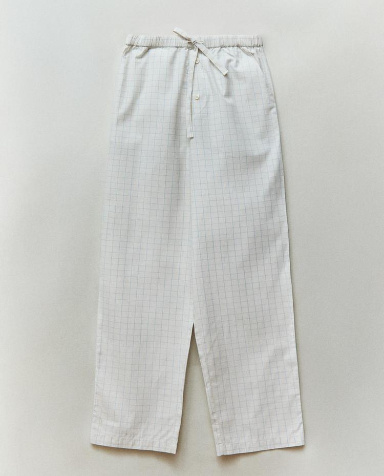 CHECK TROUSERS