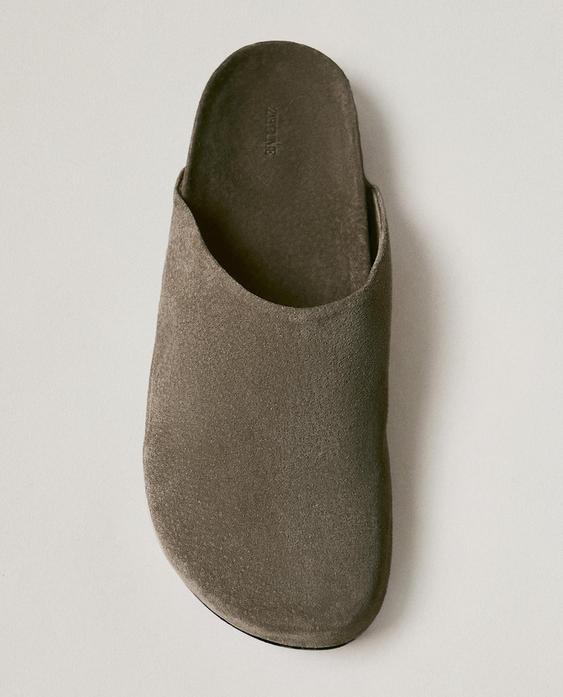 MINIMALIST LEATHER CLOGS