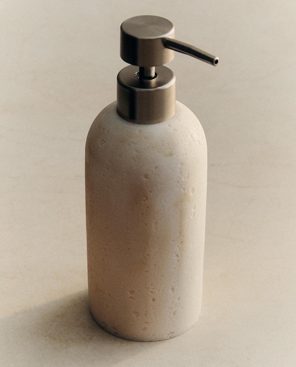 MARBLE-EFFECT SOAP DISPENSER