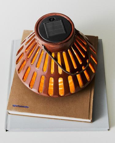 FAROLILLO SOLAR CERÁMICA