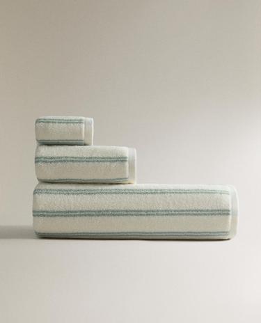 DOUBLE STRIPE BATH TOWEL