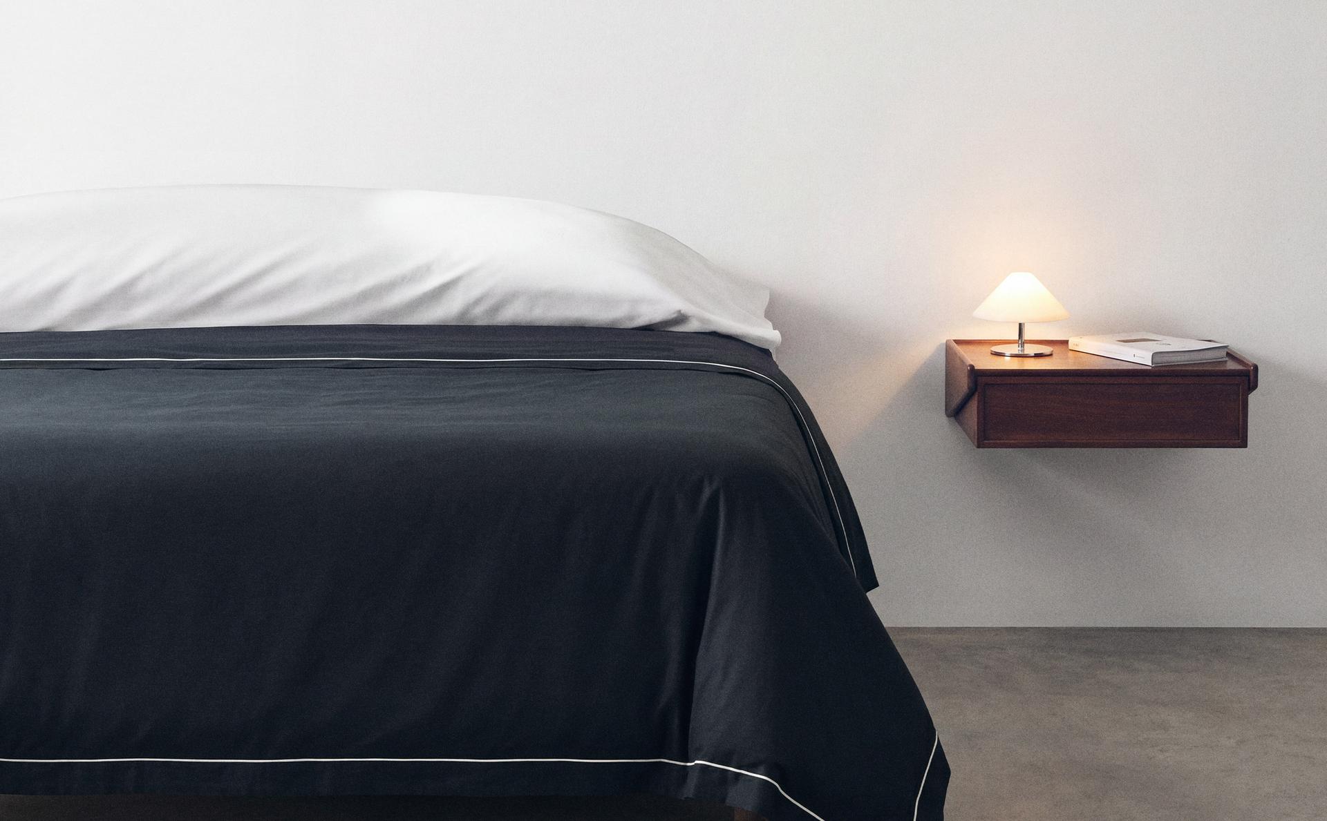HOUSSE DE COUETTE SATIN FESTONNÉE (500 FILS)