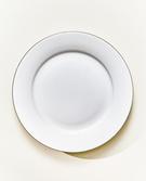 RIMMED BONE CHINA DESSERT PLATE