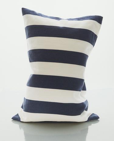 WIDE STRIPE CUSHION COVER