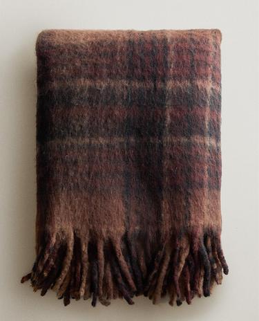 BRUSHED THROW
