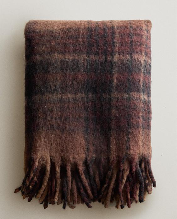 BRUSHED THROW