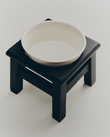 PET FOOD BOWL WITH STAND