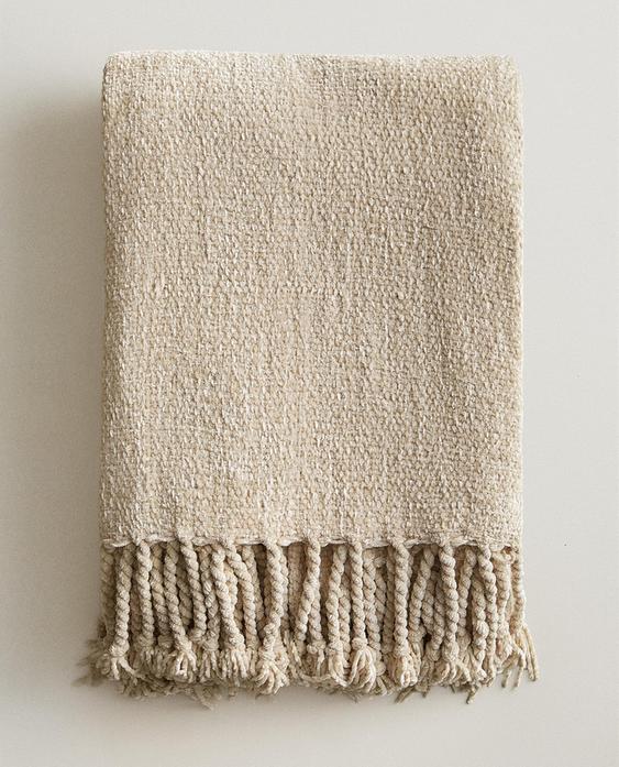 CHUNKY CHENILLE THROW