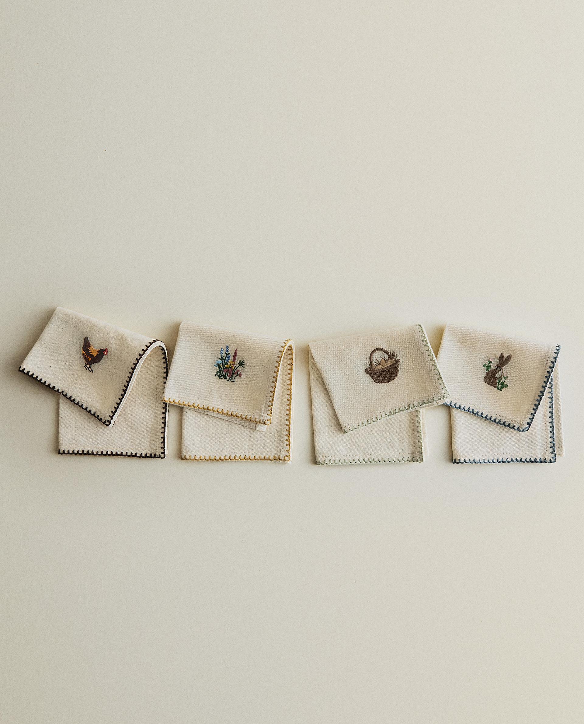 Zara Embroidered Napkin