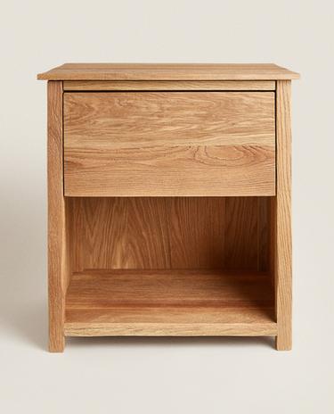 OAK BEDSIDE TABLE