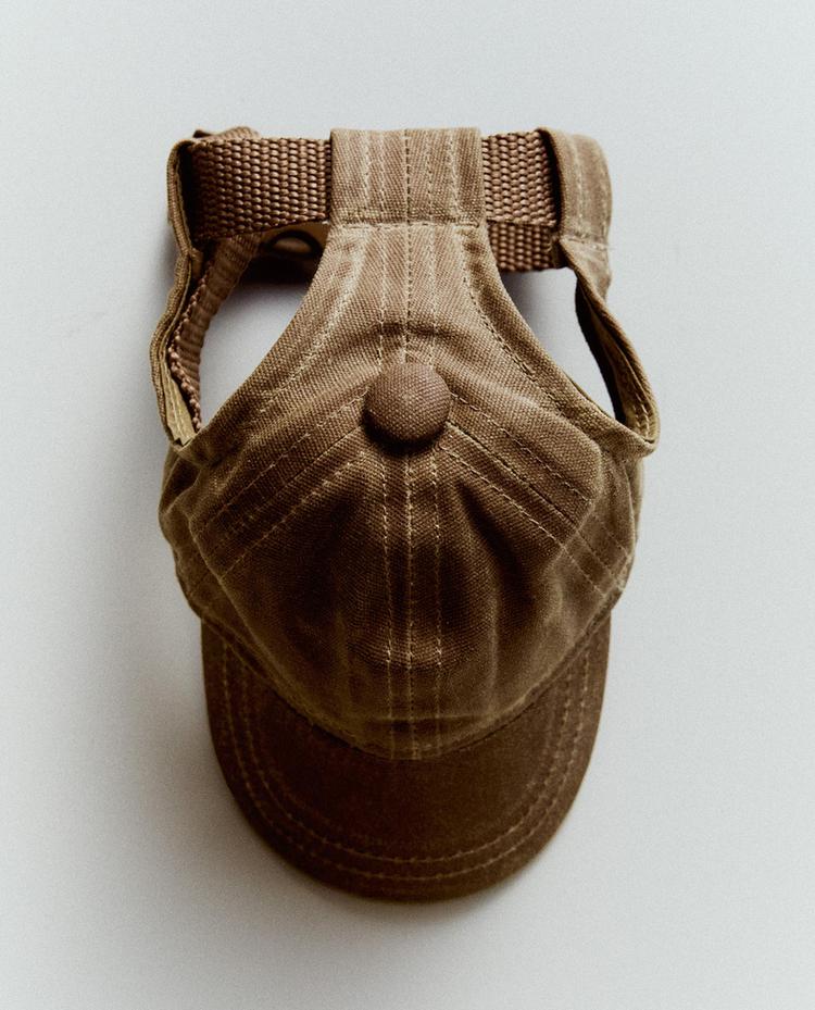 WAXED COTTON PETS CAP