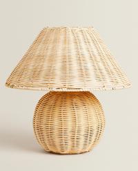 ROTAN TAFELLAMP