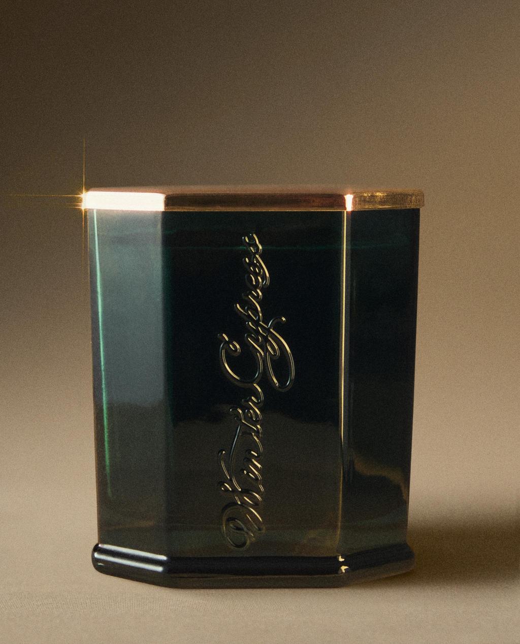 (280 G) WINTER CYPRESS SCENTED CANDLE