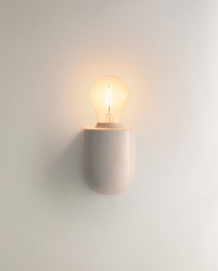 LAMPE | APPLIQUE MURALE CÉRAMIQUE