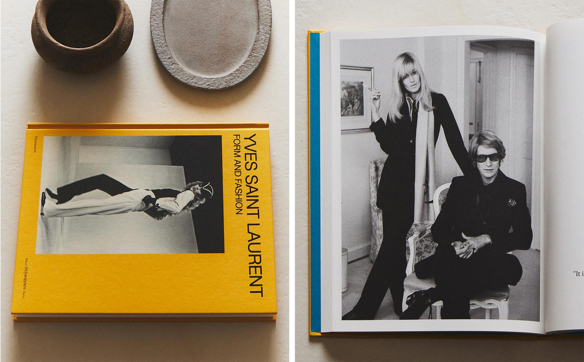 LIBRO YVES SAINT LAURENT FORM AND FASHION (INGLÉS)