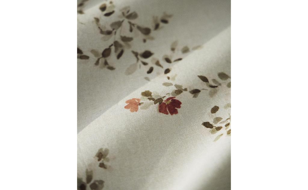 FUNDA NÓRDICA ESTAMPADO HOJAS