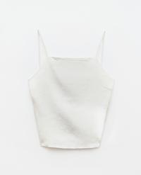 LINEN STRAPPY TOP