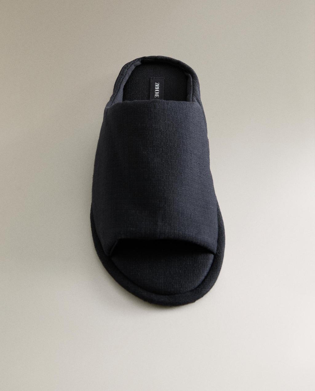 CHAUSSON OUVERT TISSU