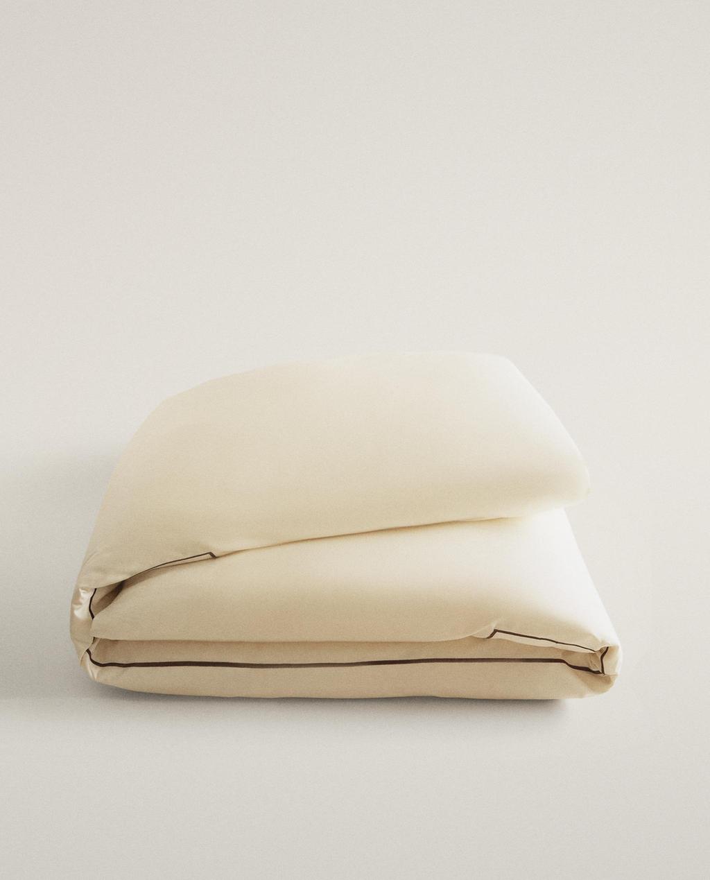 (400 FILS) HOUSSE DE COUETTE SATIN FESTON