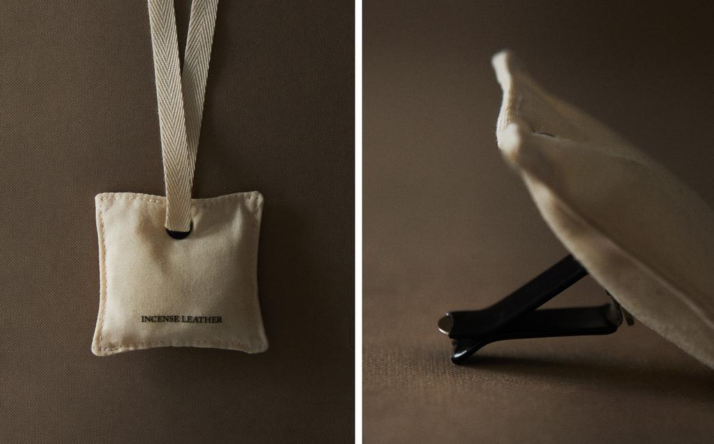 INCENSE LEATHER CAR AIR FRESHENER