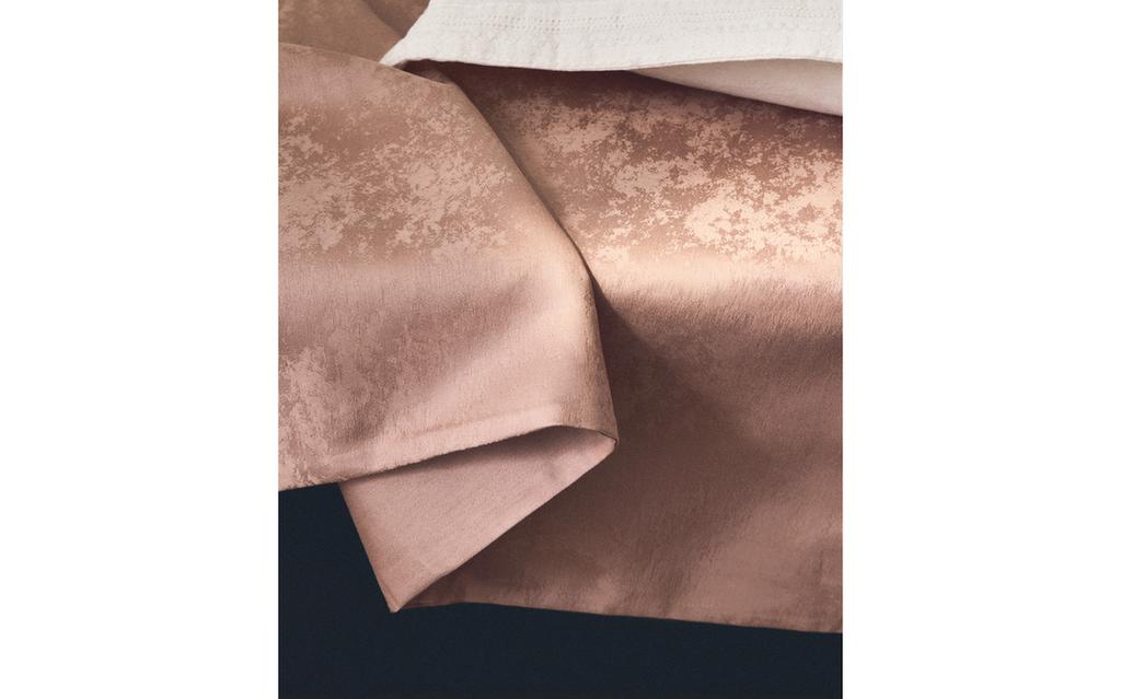MARBLE JACQUARD SATEEN DUVET COVER