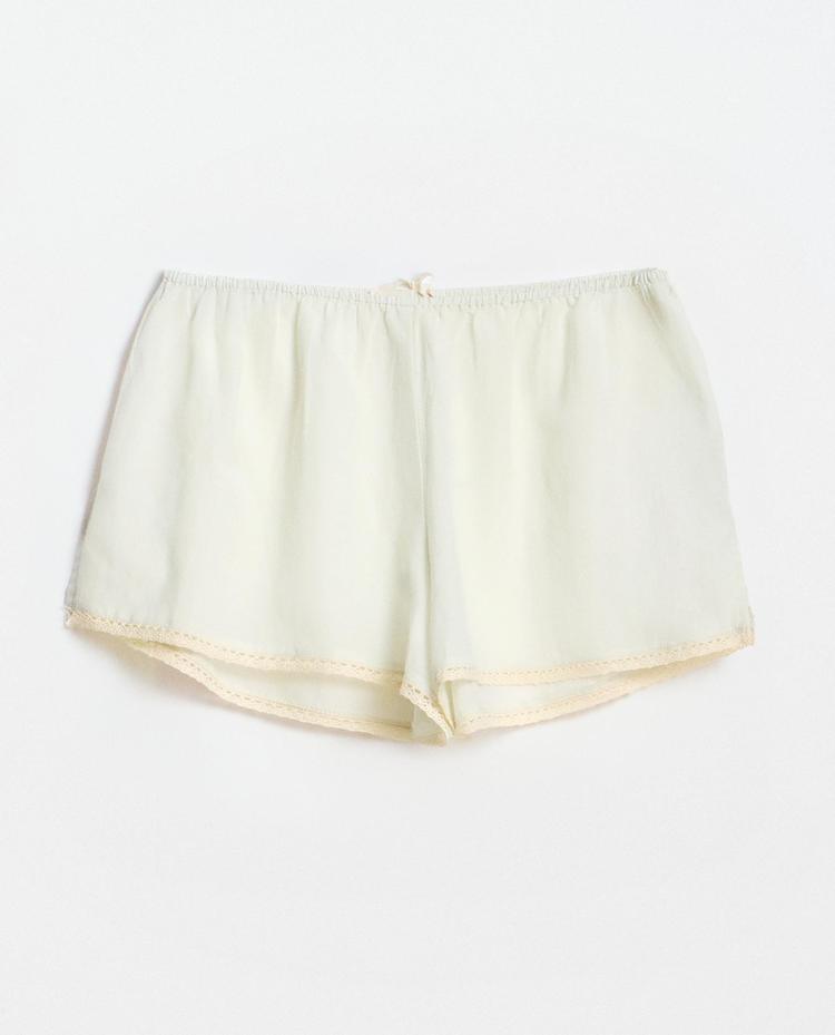 LACE COTTON SHORTS