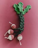 PET TOY WITH BUNCH OF RADISHES